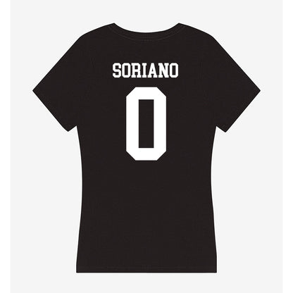 OKBU - NCAA Football : Tucker Soriano - Women's V-Neck T-Shirt-1