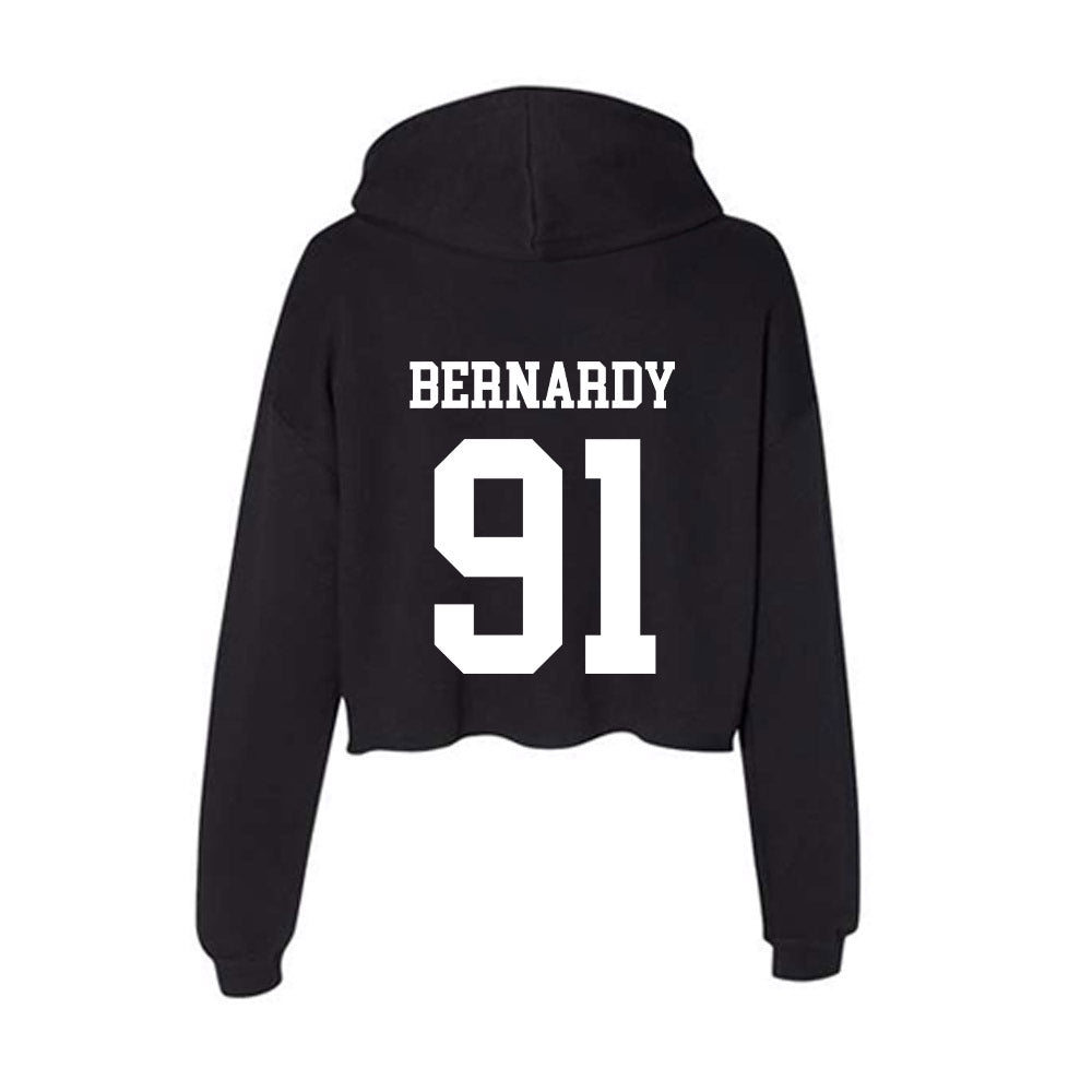 OKBU - NCAA Football : Dylan Bernardy - Women's Crop Fleece Hoodie-1