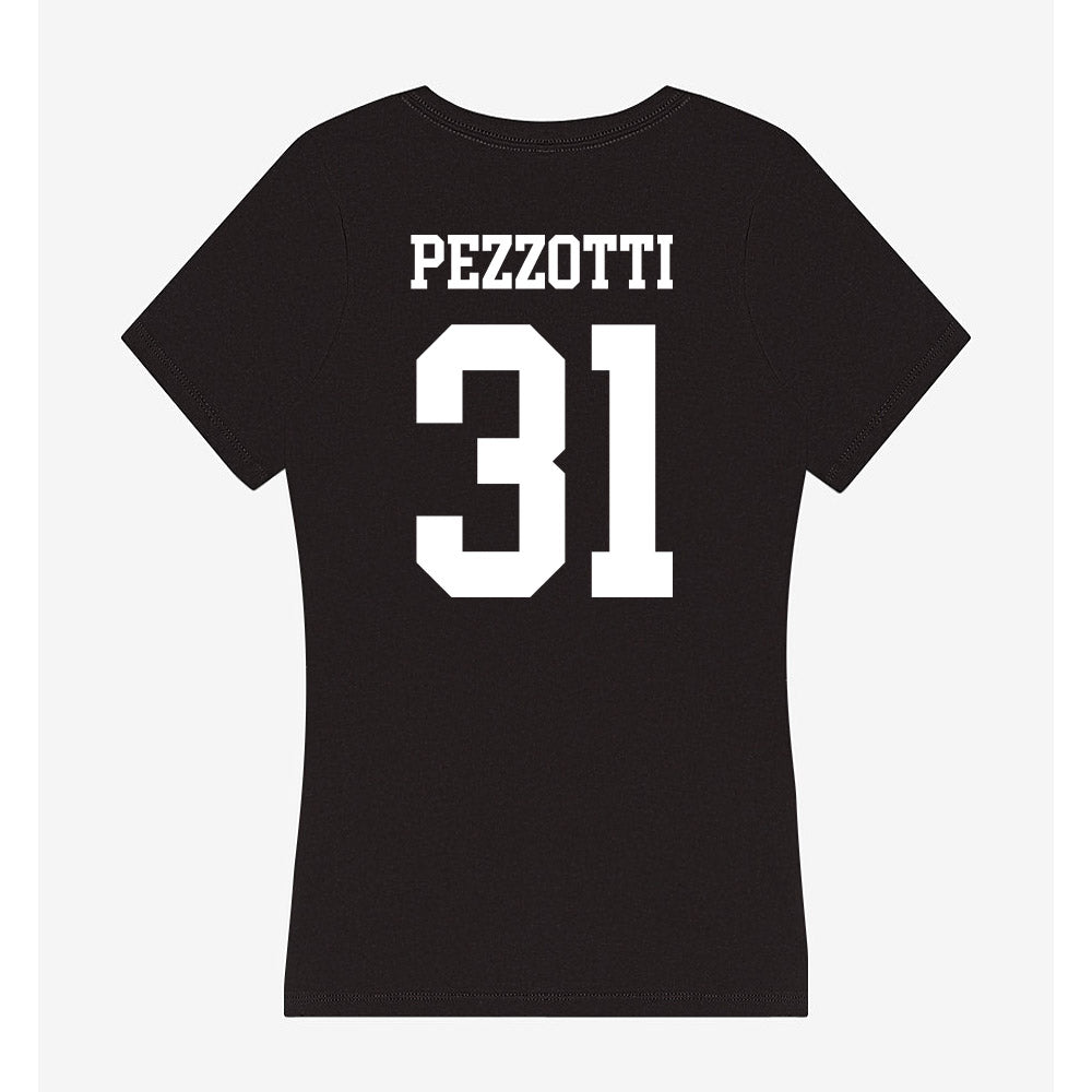 OKBU - NCAA Baseball : Luis Pezzotti - Women's V-Neck T-Shirt-1