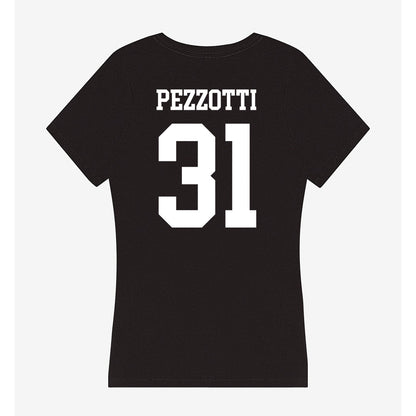 OKBU - NCAA Baseball : Luis Pezzotti - Women's V-Neck T-Shirt-1