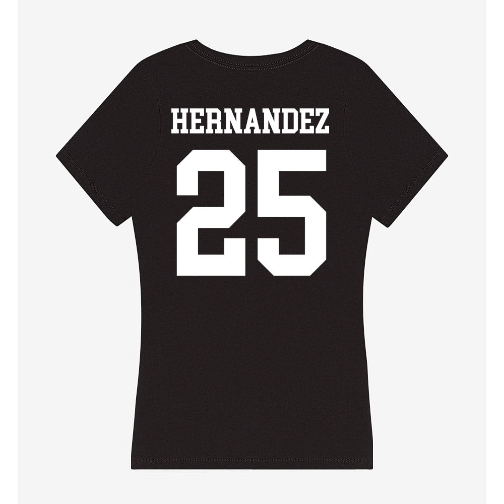 OKBU - NCAA Baseball : Lucas Hernandez - Women's V-Neck T-Shirt-1