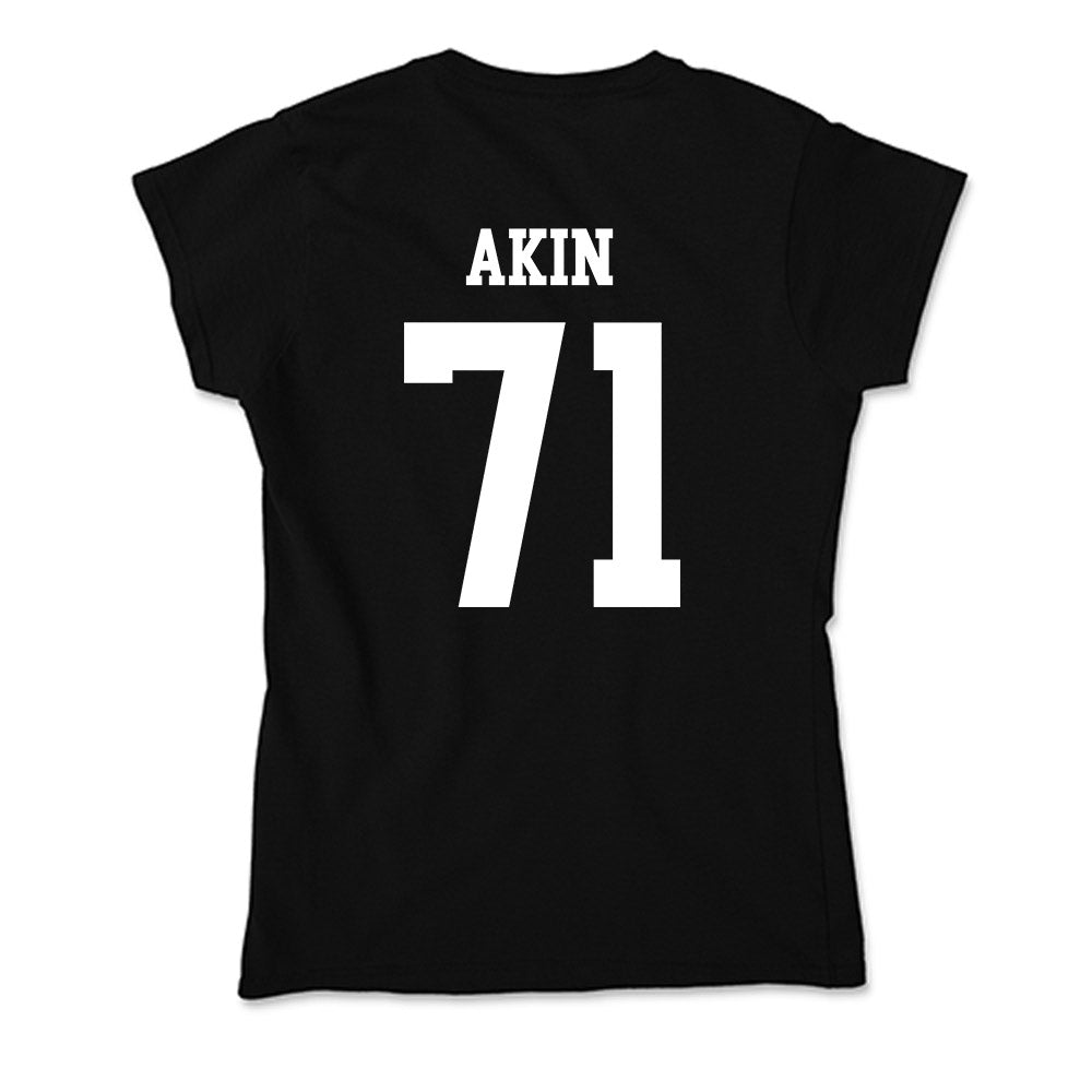 OKBU - NCAA Football : Owen Akin - Soft Style Women’s T-Shirt-1