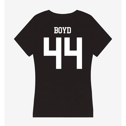 OKBU - NCAA Football : Maddux Boyd - Women's V-Neck T-Shirt-1