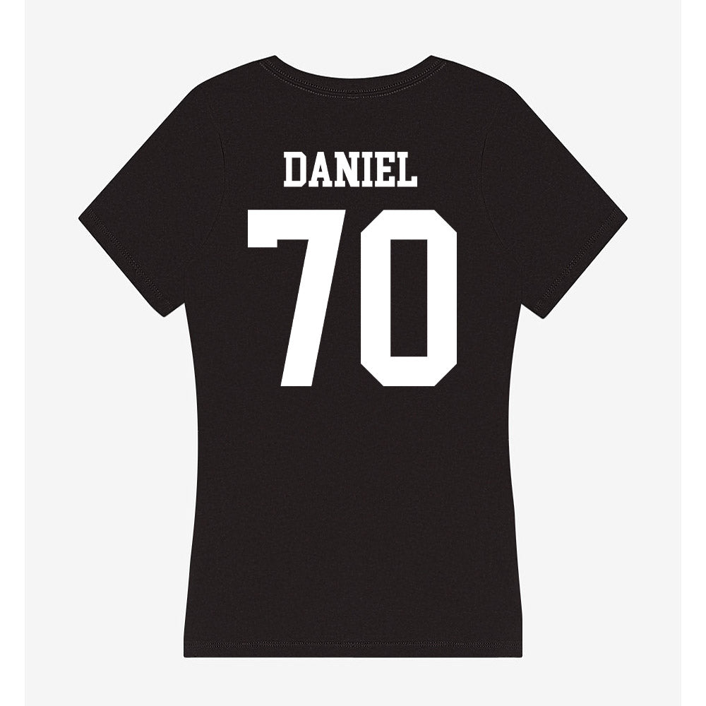 OKBU - NCAA Football : Yonas Daniel - Women's V-Neck T-Shirt-1