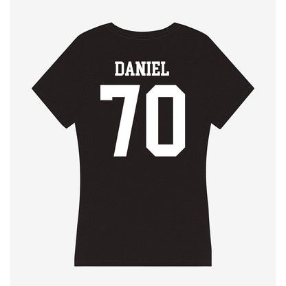 OKBU - NCAA Football : Yonas Daniel - Women's V-Neck T-Shirt-1