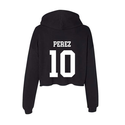 OKBU - NCAA Women's Soccer : Annelis Perez - Women's Crop Fleece Hooded Sweatshirt-1