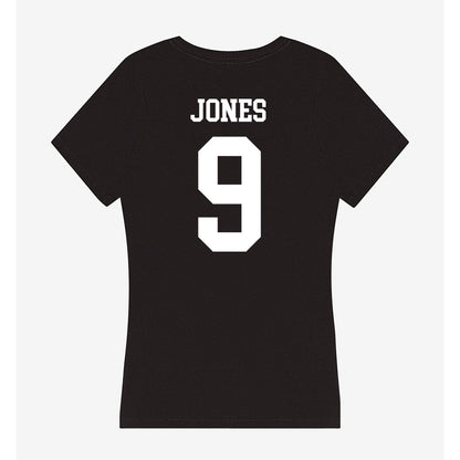OKBU - NCAA Football : Rahsaan Jones - Women's V-Neck T-Shirt-1