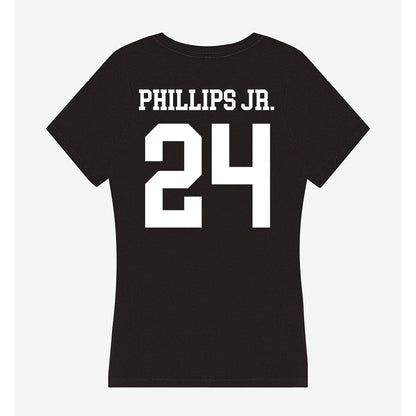 OKBU - NCAA Football : Monti Phillips jr. - Women's V-Neck T-Shirt-1