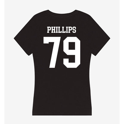 OKBU - NCAA Football : Brady Phillips - Women's V-Neck T-Shirt-1