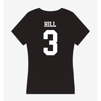 OKBU - NCAA Baseball : Isaac Hill - Women's V-Neck T-Shirt-1