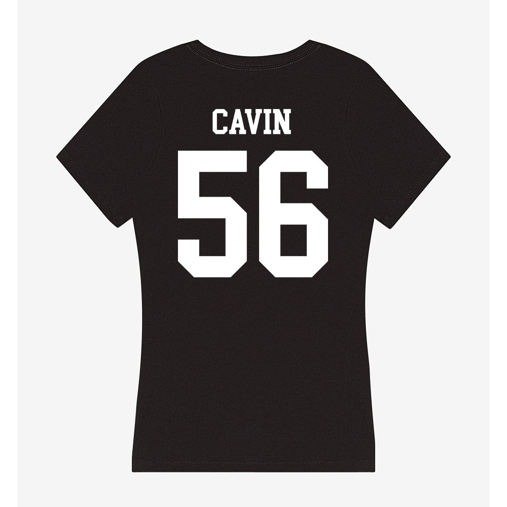 OKBU - NCAA Football : Kye Cavin - Women's V-Neck T-Shirt-1