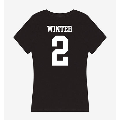 OKBU - NCAA Football : Eli Winter - Women's V-Neck T-Shirt-1