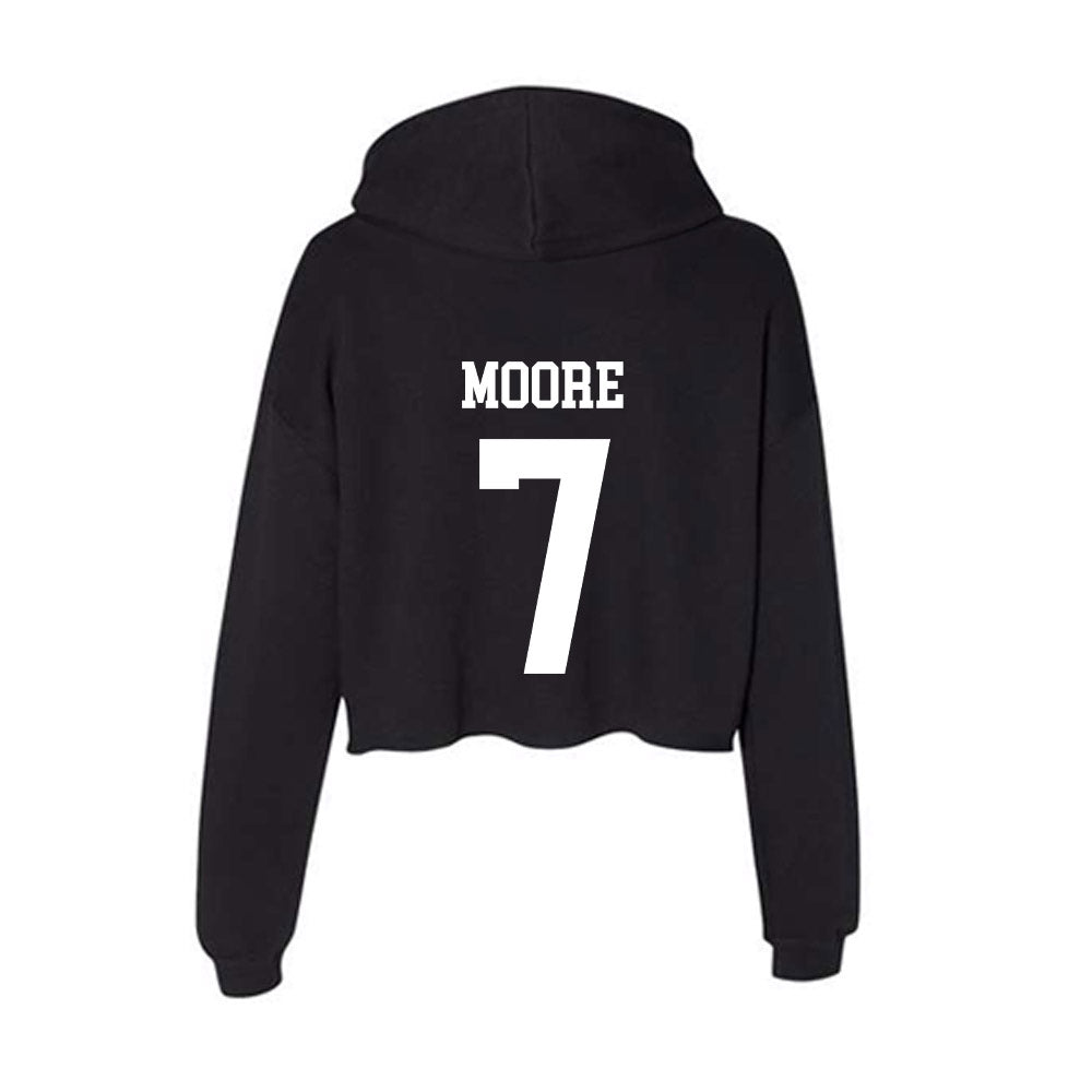 OKBU - NCAA Cheerleading : Bailey Moore - Women's Crop Fleece Hoodie-1