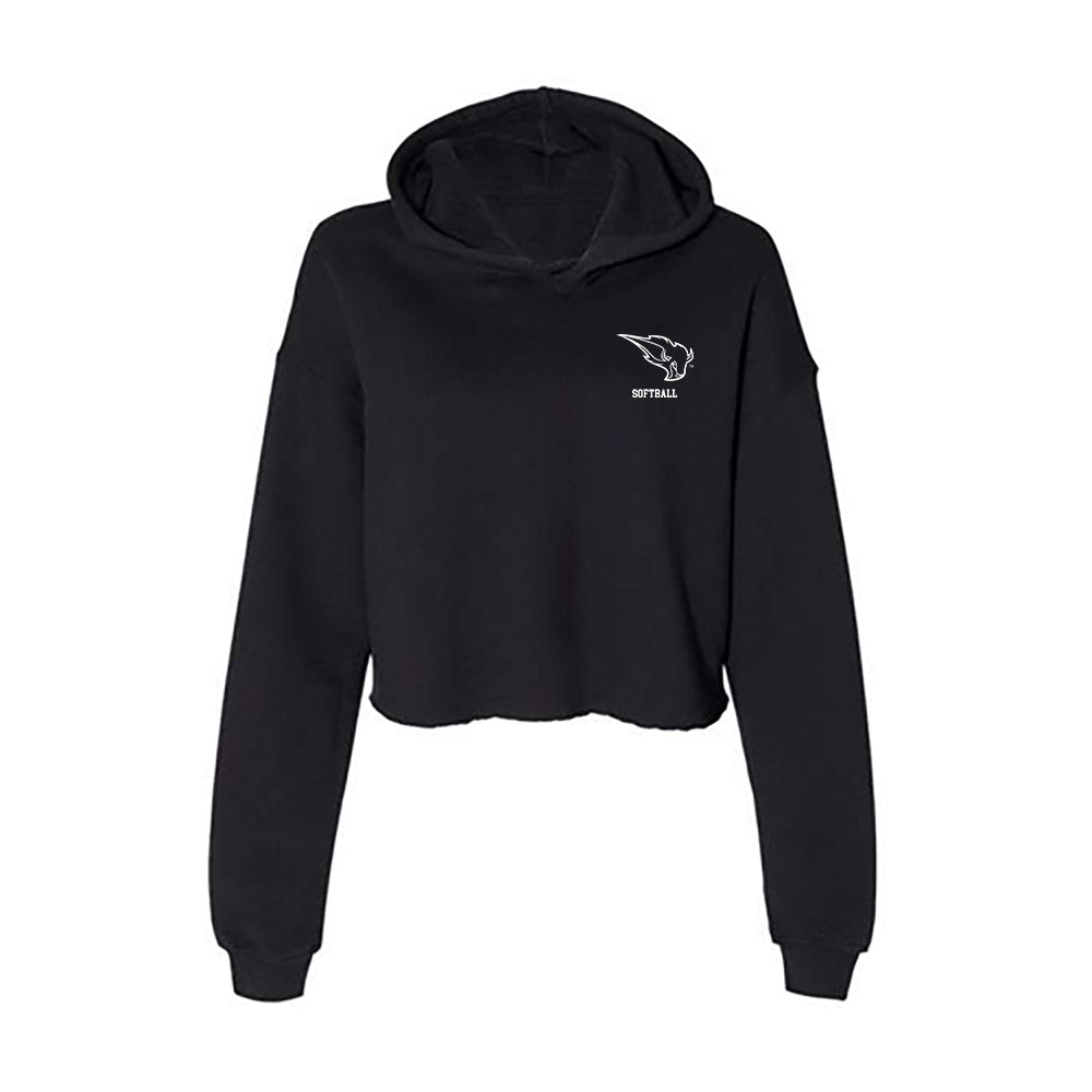 OKBU - NCAA Softball : Greenlee Wells - Women's Crop Fleece Hoodie-0