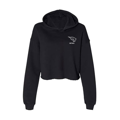 OKBU - NCAA Softball : Greenlee Wells - Women's Crop Fleece Hoodie-0