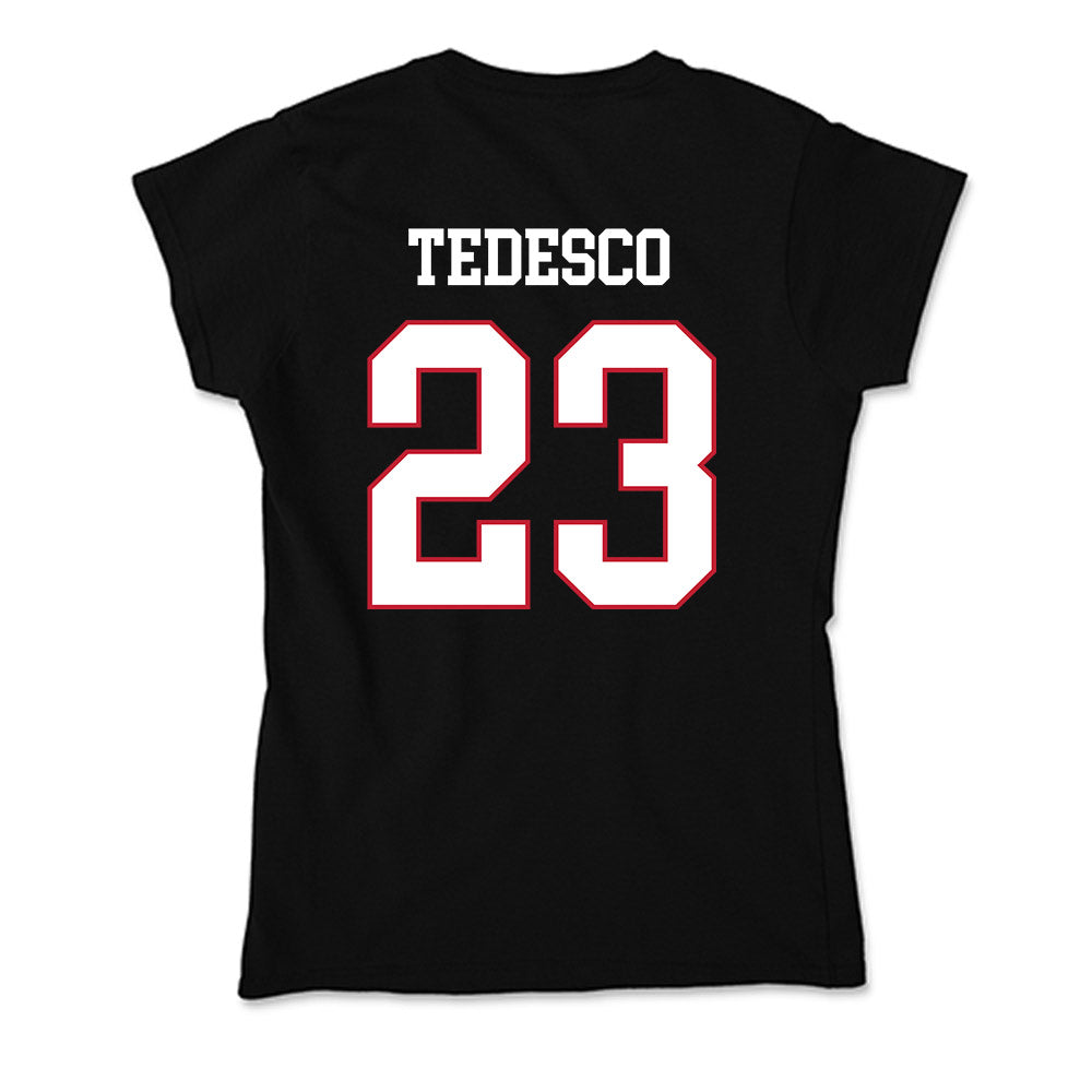Miami of Ohio - NCAA Baseball : Jake Tedesco - Soft Style Women’s T-Shirt-1
