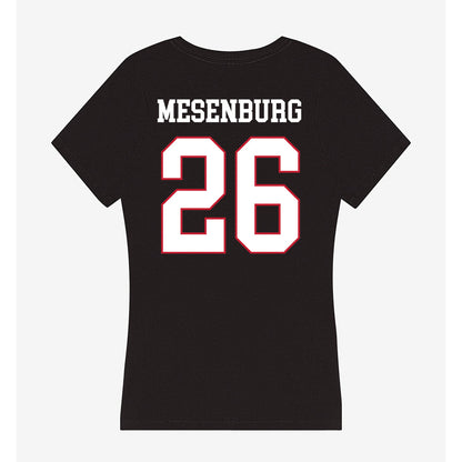 Miami of Ohio - NCAA Men's Ice Hockey : Blake Mesenburg - Women's V-Neck T-Shirt-1