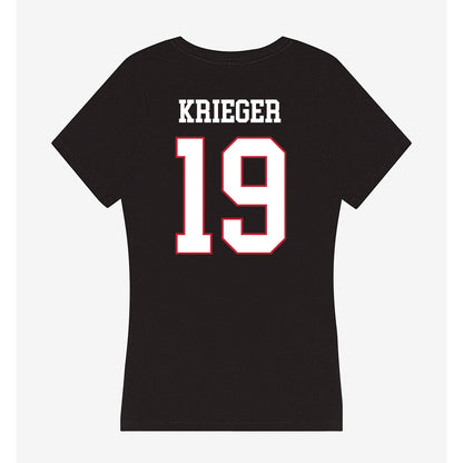 Miami of Ohio - NCAA Softball : Shelbie Krieger - Women's V-Neck T-Shirt-1