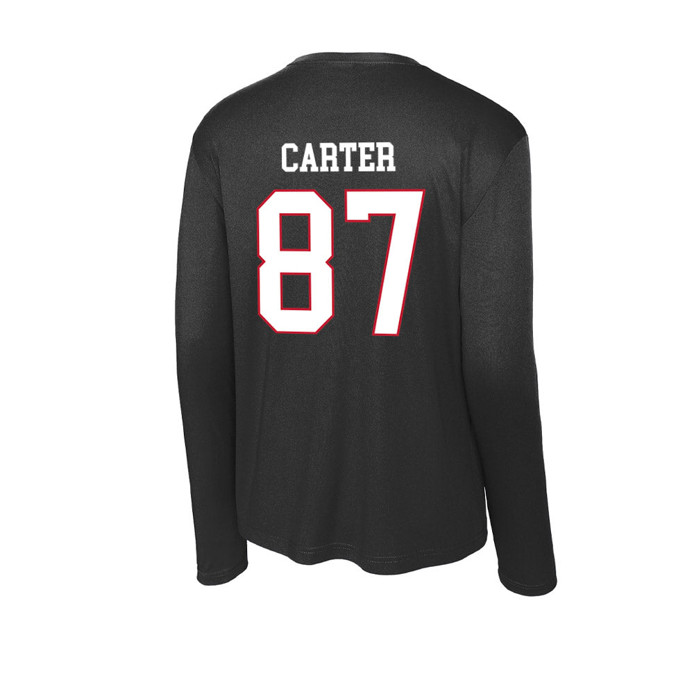 Miami of Ohio - NCAA Softball : Ella Carter - Activewear Long Sleeve T-Shirt-1