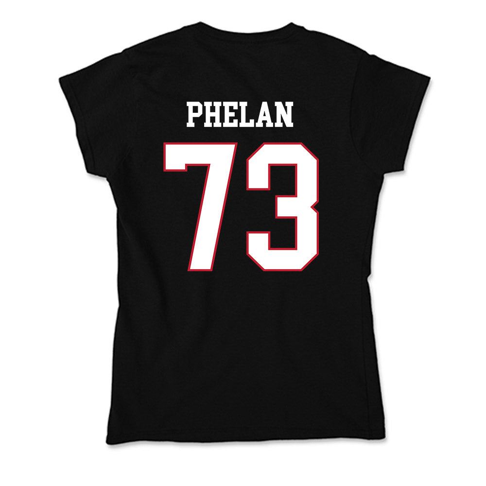 Miami of Ohio - NCAA Men's Ice Hockey : Michael Phelan - Soft Style Women’s T-Shirt-1
