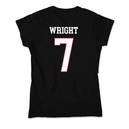 Miami of Ohio - NCAA Men's Basketball : Ethan Wright - Soft Style Women’s T-Shirt-1