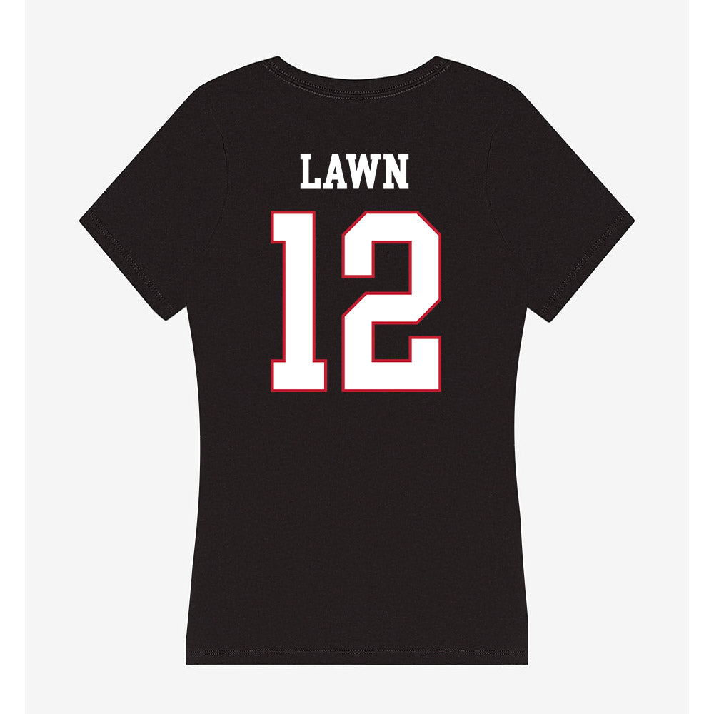 Miami of Ohio - NCAA Women's Field Hockey : Becca Lawn - Women's V-Neck T-Shirt-1