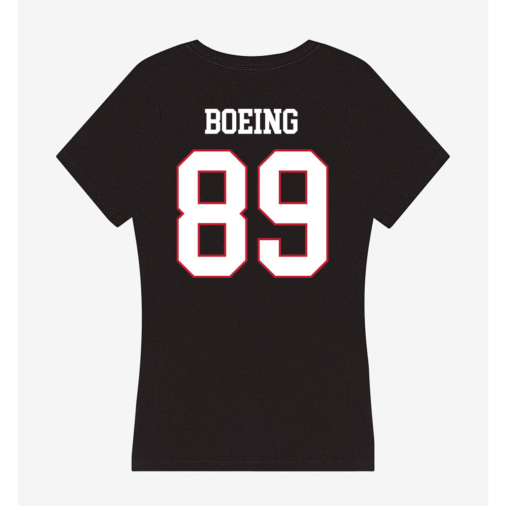 Miami of Ohio - NCAA Football : Brayden Boeing - Women's V-Neck T-Shirt-1