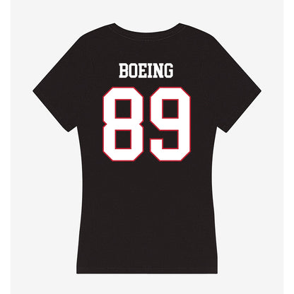 Miami of Ohio - NCAA Football : Brayden Boeing - Women's V-Neck T-Shirt-1