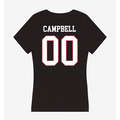 Miami of Ohio - NCAA Softball : Mckenna Campbell - Women's V-Neck T-Shirt-1