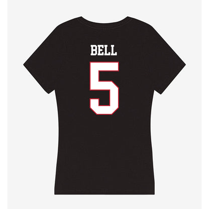 Miami of Ohio - NCAA Football : Devin Bell - Women's V-Neck T-Shirt-1
