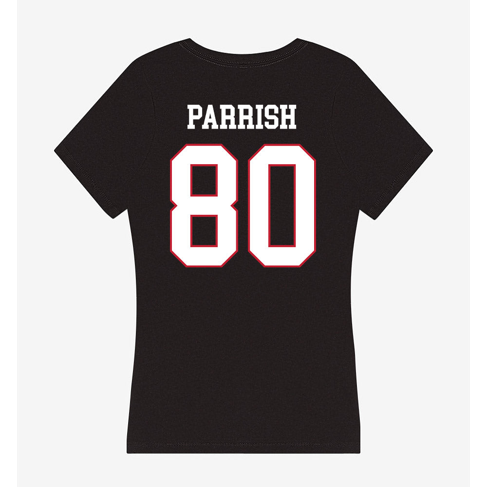 Miami of Ohio - NCAA Football : Michael Parrish - Women's V-Neck T-Shirt-1