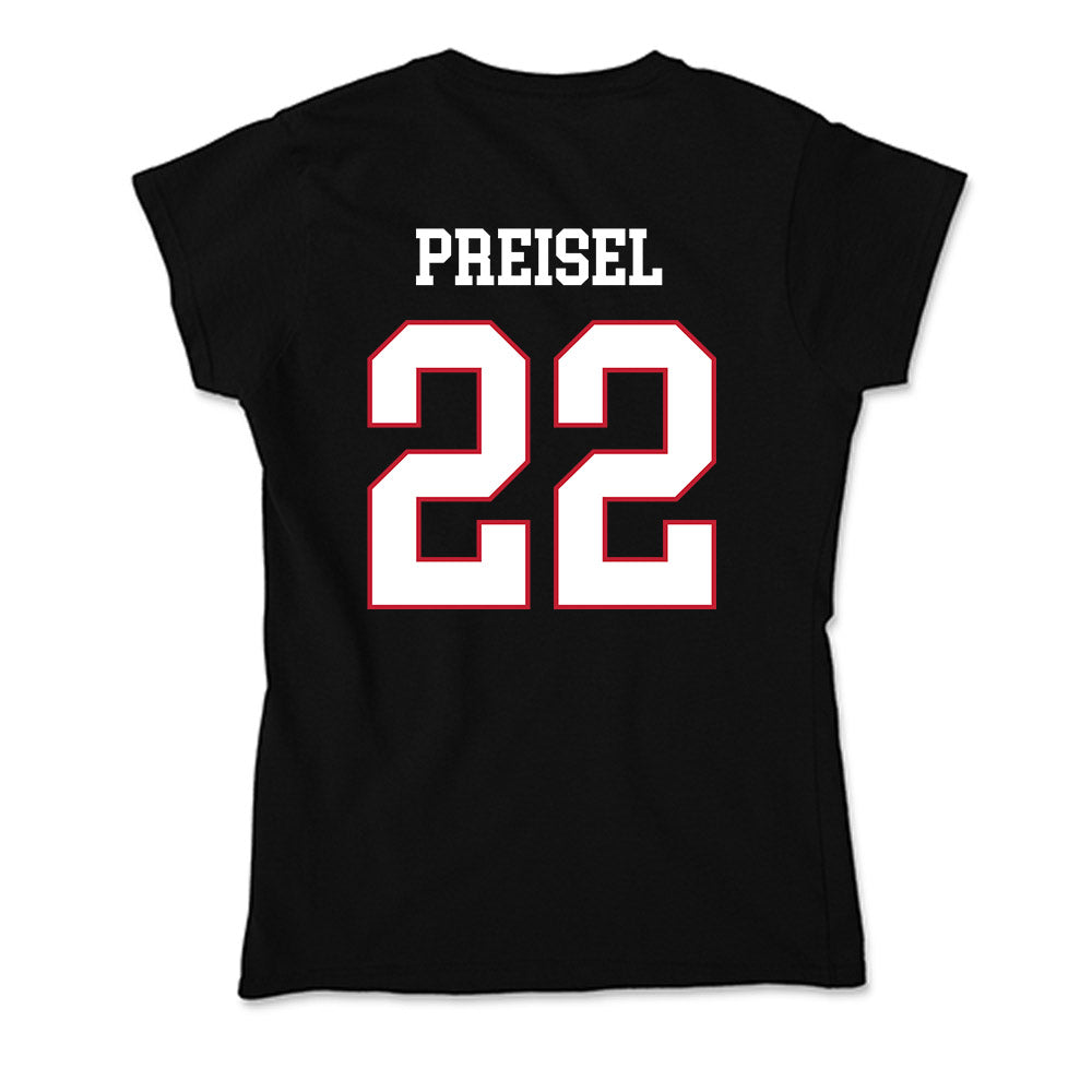 Miami of Ohio - NCAA Baseball : Connor Preisel - Soft Style Women’s T-Shirt-1