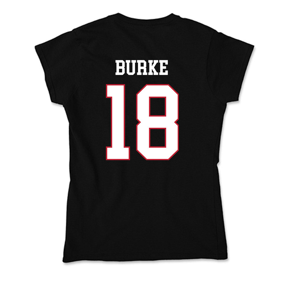 Miami of Ohio - NCAA Women's Soccer : Maddie Burke - Soft Style Women’s T-Shirt-1