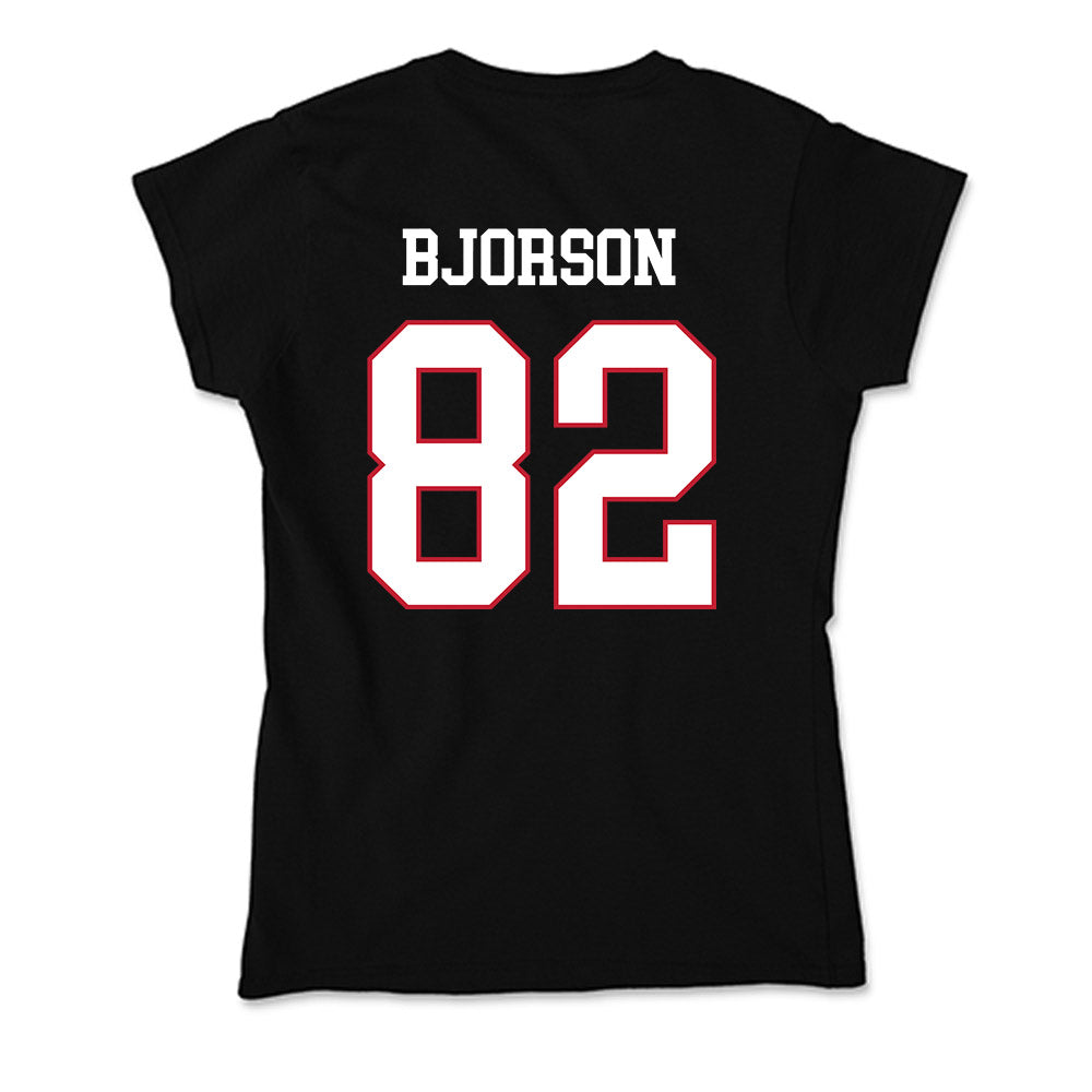 Miami of Ohio - NCAA Football : Andrew Bjorson - Soft Style Women’s T-Shirt-1
