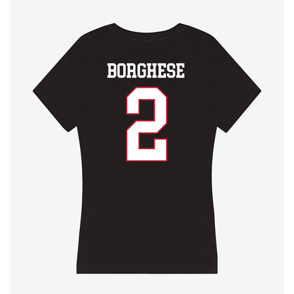 Miami of Ohio - NCAA Women's Field Hockey : Sophia Borghese - Women's V-Neck T-Shirt-1