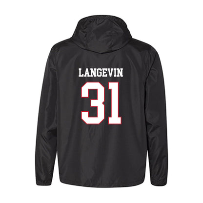 Miami of Ohio - NCAA Men's Ice Hockey : Mathis Langevin - Windbreaker-1