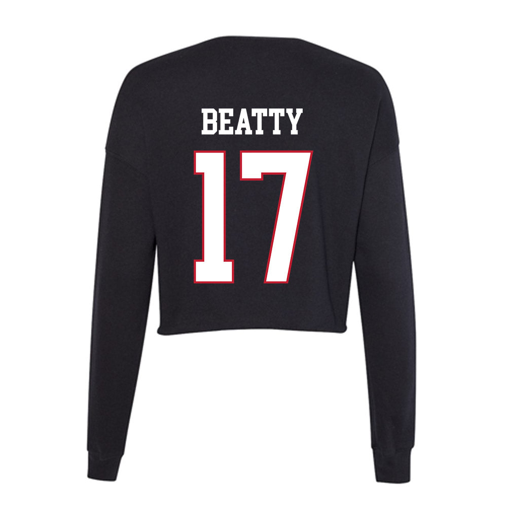 Miami of Ohio - NCAA Softball : Campbell Beatty - Women's Cropped Crew Fleece-1