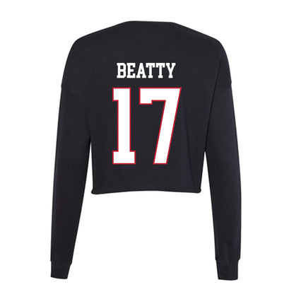 Miami of Ohio - NCAA Softball : Campbell Beatty - Women's Cropped Crew Fleece-1