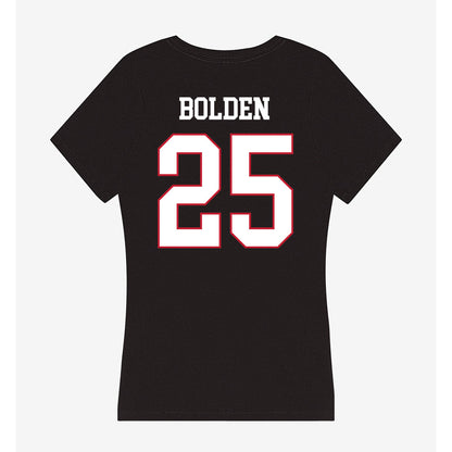 Miami of Ohio - NCAA Football : Mitchell Bolden - Women's V-Neck T-Shirt-1