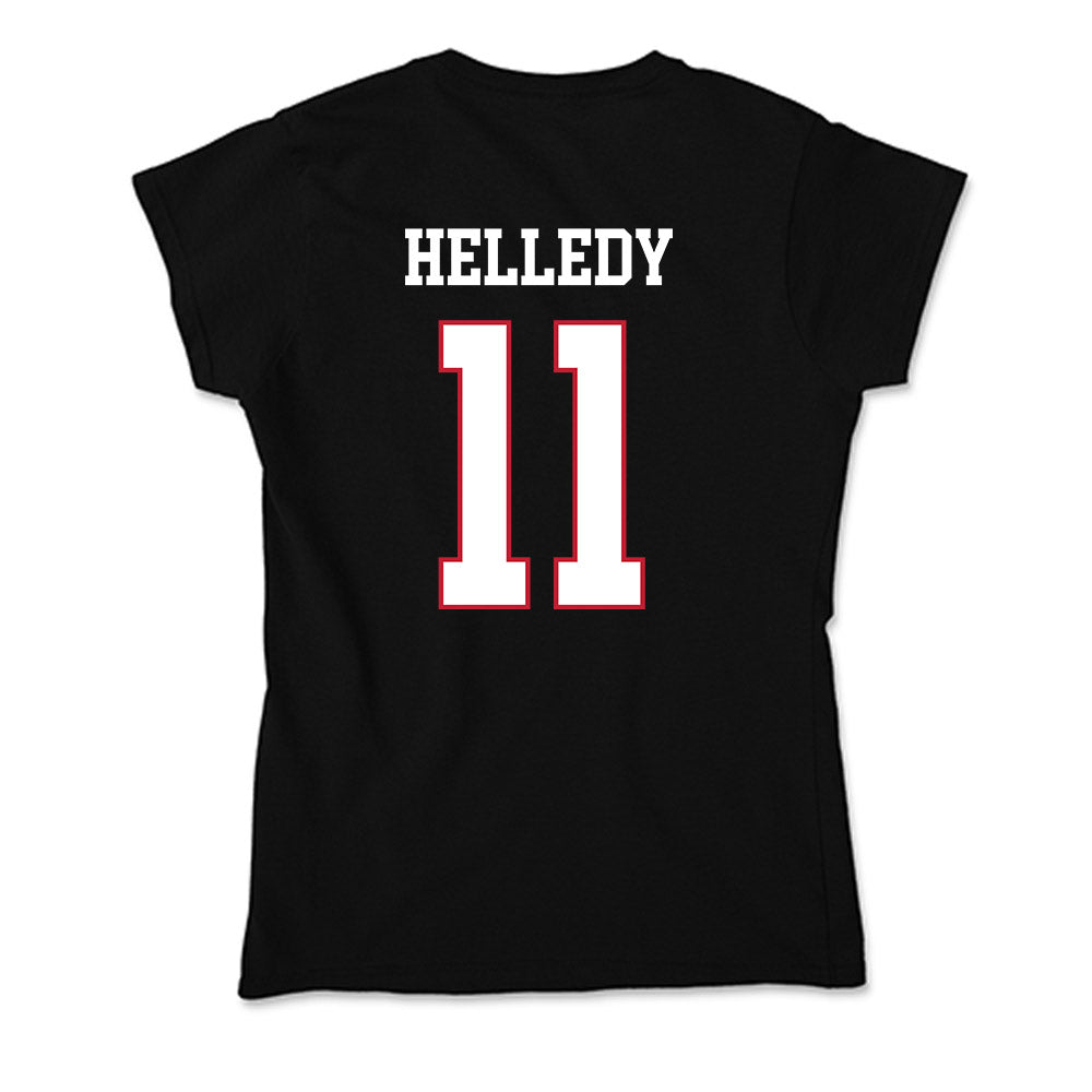 Miami of Ohio - NCAA Men's Ice Hockey : David Helledy - Classic Shersey Soft Style Women’s T-Shirt-1