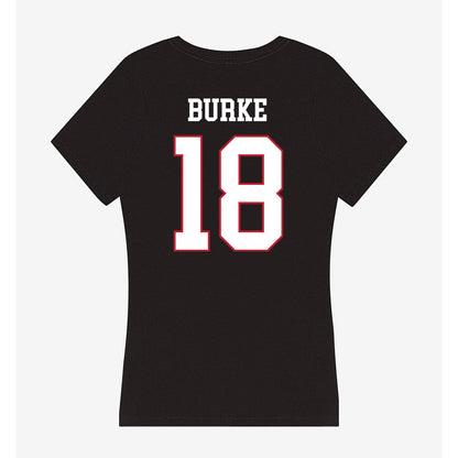 Miami of Ohio - NCAA Women's Soccer : Maddie Burke - Women's V-Neck T-Shirt-1