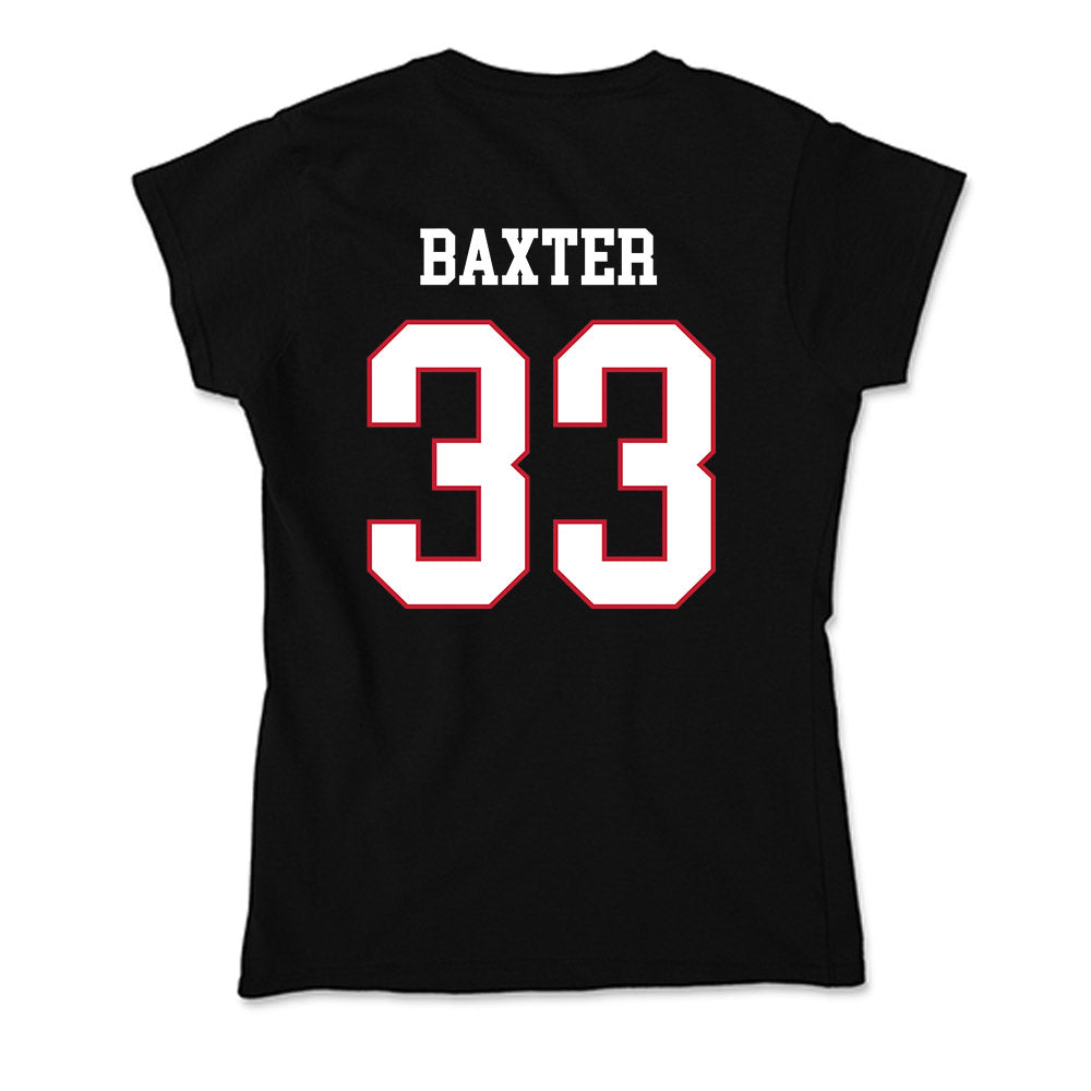 Miami of Ohio - NCAA Women's Basketball : Addison Baxter - Soft Style Women’s T-Shirt-1