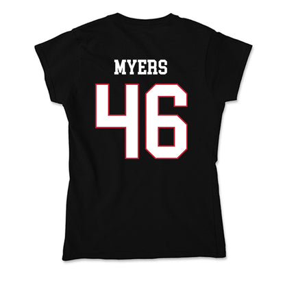Miami of Ohio - NCAA Football : Luke Myers - Soft Style Women’s T-Shirt-1