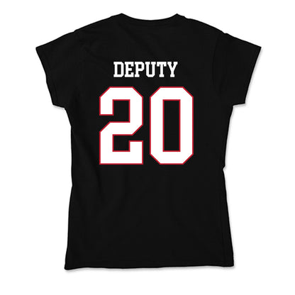 Miami of Ohio - NCAA Men's Ice Hockey : David Deputy - Soft Style Women’s T-Shirt-1