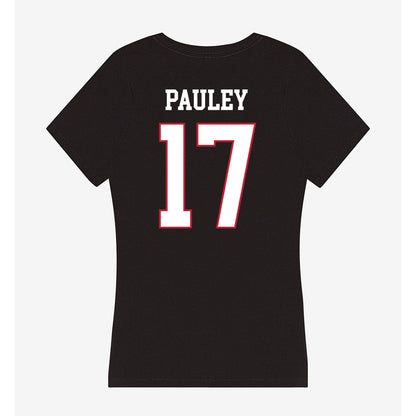 Miami of Ohio - NCAA Baseball : Cole Pauley - Women's V-Neck T-Shirt-1