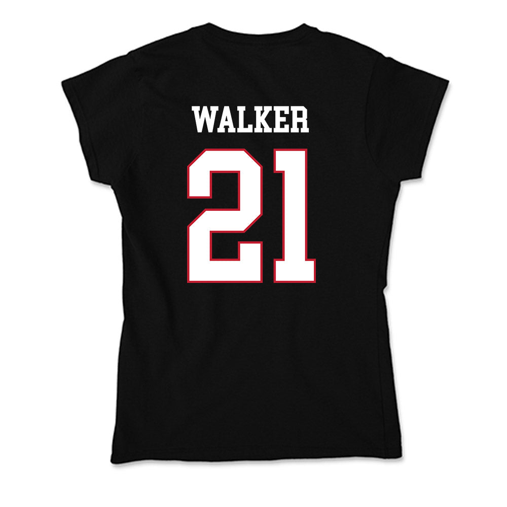 Miami of Ohio - NCAA Men's Ice Hockey : Bradley Walker - Soft Style Women’s T-Shirt-1