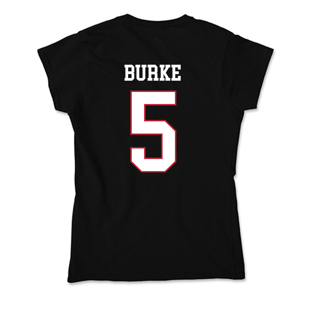Miami of Ohio - NCAA Baseball : Clayton Burke - Soft Style Women’s T-Shirt-1