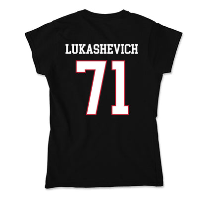 Miami of Ohio - NCAA Men's Ice Hockey : Vladislav Lukashevich - Soft Style Women’s T-Shirt-1