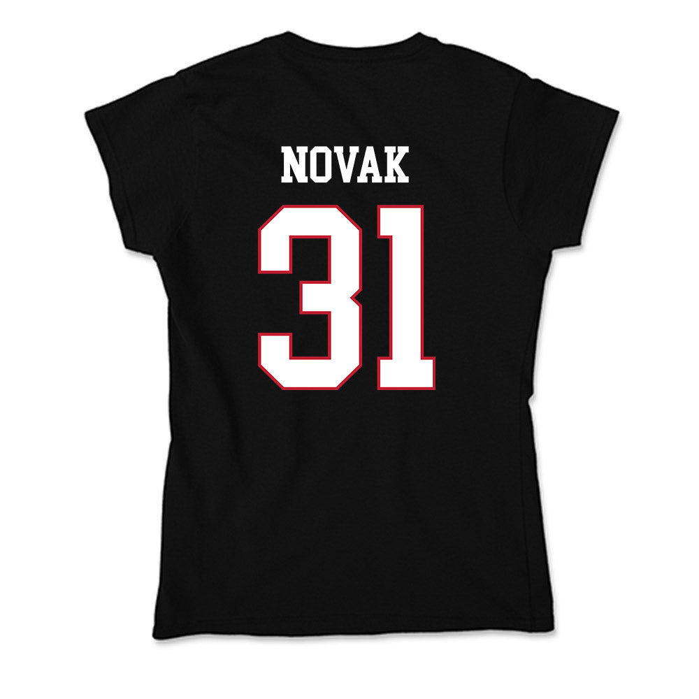 Miami of Ohio - NCAA Baseball : Ryan Novak - Soft Style Women’s T-Shirt-1