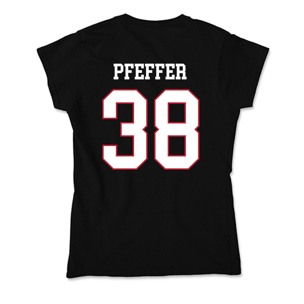 Miami of Ohio - NCAA Baseball : Kaden Pfeffer - Soft Style Women’s T-Shirt-1